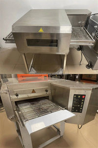 Multifuncional 18 pulgadas 32 pulgadas transportador horno de pizza comercial de gas para pollo tocino pan árabe Uso de comida rápida - Product Image 5