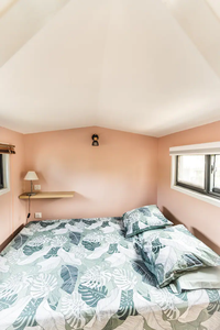 Modern Steel Structure Mini <strong>Trailer</strong> House Tiny Mobile <strong>Home</strong> for Vacation Rental Sea Forest Ready Ship Bedroom Living Room - Product Image 4