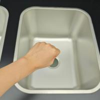 Wastafel Grochoo Pabrik Langsung Harga Murah Baja Tahan Karat AISI 201/304 Peralatan Dapur Komersial Asal Shandong