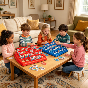 Juego de Mesa Familiar Personalizado para Niños, Juego de Cartas Inteligente Clásico, Adivina Quién Soy, para Viajar - Product Image 1