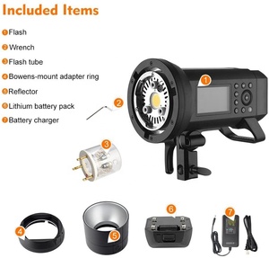 <span class=keywords><strong>Godox</strong></span>-Flash estroboscópico portátil AD400Pro, todo en uno, 400W, 2,4G, TTL, Speedlite con batería - Product Image 2