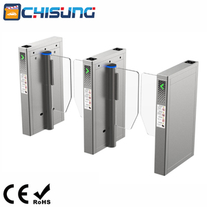 Torniquete Peatonal Oscilante OEM CSTD501 con Voz Personalizada, Reinicio Automático, Apertura Rápida para Emergencias y Control de Acceso - Product Image 2