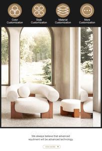 60 cm Length Stretch Round Shape <strong>MID</strong> <strong>Century</strong> Ottoman High Density <strong>Footstool</strong> - Product Image 3