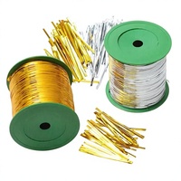 Attaches torsadées en PET Fanxing colorées et durables pour machines de découpe automatiques et emballage rapide