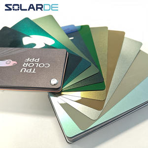 SolarDe Film de protection de peinture TPU PPF couleur brillante pour carrosserie de voiture 8mil épaisseur 1.52x15M changement de couleur Protection UV/IR auto-protection - Product Image 2