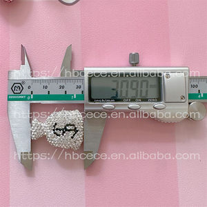 أكياس المال سحر شقة الظهر سيارة قلادة صغيرة الحجم خردة المحمول الديكور الماس الكامل لامعة ديي سحر - Product Image 5