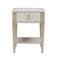 Table console carrée moderne en bois massif sculpté, avec hauteur réglable, pour salon