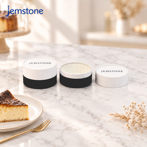 Custom Premium Biodegradable Cylinder <b>Cake</b> Paper Tube <b>Individual</b> Basque Cheesecake Container Food Grade Cardboard Baking Tube - Product Image 2