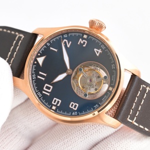 Montres mécaniques tendance et très vendues avec aiguilles tourbillon en brun - Product Image 3