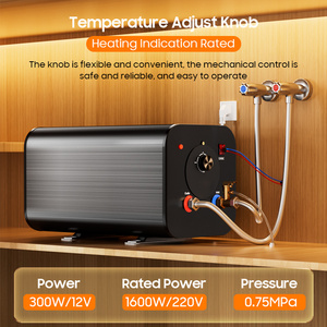 Calentador de Agua Eléctrico para Autocaravana, 12V/240V, Doble Voltaje, 220W, 15L, 20L, 30L, Caldera Eléctrica con Certificación CE, Esmaltado - Product Image 4