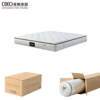 Matelas Compressé Sous Vide Taille Complète en Mousse à Ressorts Ensachés avec Tissu Rafraîchissant pour Hôtels – Vente en Gros Fabricant