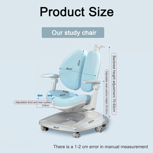 <span class=keywords><strong>Sedia</strong></span> Ergonomica <span class=keywords><strong>per</strong></span> Bambini con Schienale a Farfalla e Altezza Regolabile <span class=keywords><strong>per</strong></span> Camera da Letto e Studio - Product Image 2