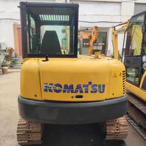 รถขุดตีนตะขาบ Komatsu PC56 มือสองคุณภาพสูง 5 ตัน เครื่องยนต์เดิม ปั๊ม แบริ่ง เกียร์ - Product Image 5