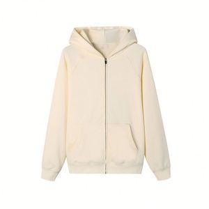 2025 Men High Quality Sets with Zip up Hoodie Oversized Sports Fleece Jogger Sweatpants and Hoodie Set <b>No</b> <b>logo</b> - Product Image 3