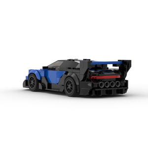 MOC M03017C Coche de Ciudad de Alta Velocidad, Campeón de Carreras, Superauto Clásico, Bloques de Construcción, Ladrillos de Carreras, Súper Técnica, Garaje Creativo, Set DIY - Product Image 5