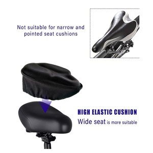 Funda suave para SILLÍN de <span class=keywords><strong>bicicleta</strong></span>, sillín cómodo y resistente al agua, acolchado de <span class=keywords><strong>Gel</strong></span> para ciclismo - Product Image 6