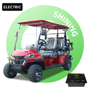 Voiturette de golf à batterie 6 places 6 personnes fabriquée en Chine Véhicule <span class=keywords><strong>utilitaire</strong></span> électrique - Product Image 1