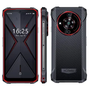 Original HOTWAV T7 Rugged Phone 4GB+128GB Smartphone 6.52 inch Android 13 4G Mobile Phone