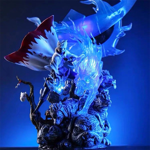 Gros Résine Artisanat Bijoux Mukakashi Figure Grande Sixième Version Statue Modèle Ornements Tendance Périphérie Dessin Animé Peint À La Main - Product Image 5
