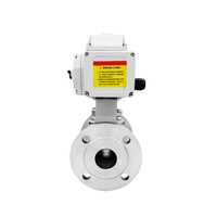 Vanne à flotteur électrique DN50 en acier inoxydable 220V, bride Q941F-16P, contrôle de la vapeur à haute température, anti-explosion
