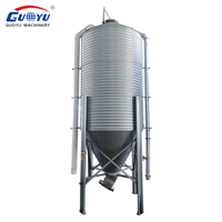 Silo à grain en acier de 20 tonnes, fabricants de silos à grain de marque, utilisation agricole, construction, silos de stockage de céréales et de maïs