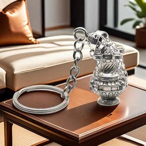 Sáng Tạo Và Phong Cách Kim Loại Hương Burner <span class=keywords><strong>Keychain</strong></span> Mô Phỏng Gia Vị Burner Vòng Chìa Khóa Quà Tặng Mặt Dây Chuyền - Product Image 6