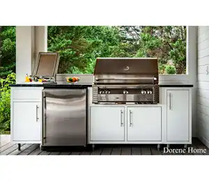 2023 Dorene Outdoor Kitchen Cabinet Doors Outdoor Kitchen Sink Base Cabinets Stainless Steel Cabinet Kitchen