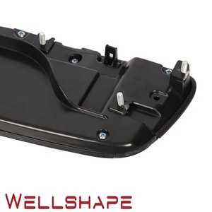 สำหรับ Kia <span class=keywords><strong>SOUL</strong></span> 2014-2016กระจังหน้าส่วนบนของหม้อน้ำสีดำพร้อมตกแต่งโครเมี่ยม - Product Image 5