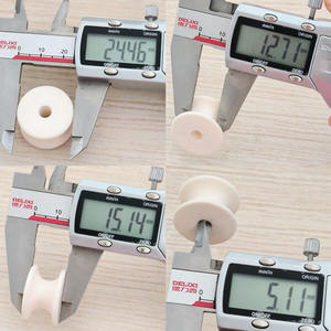 U/V-образные рифленые проволочные колеса, керамические направляющие тросовые шкивы, роликовые вращающиеся колеса для текстильных машин - Product Image 6