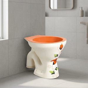 WC suspendu sans réservoir en céramique chinoise, blanc, à siphon en S, sans bride, homologué CUPC, pour hôtel - Product Image 3