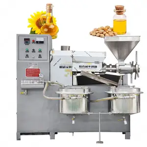 Multi-Funktionale Automatische Schraube Kalt Sesam Olivenöl Raffinerie Presse Maschine Sojaöl Mühle Maschine