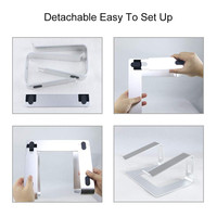 Soporte Premium de Metal Resistente para Laptop, Base Ergonómica de Aluminio para Enfriamiento de Portátiles, para Escritorio de Oficina