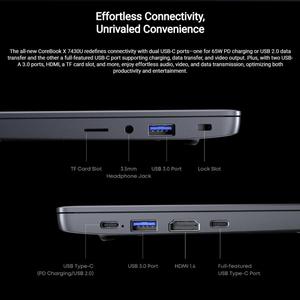 Nuevo Portátil <span class=keywords><strong>CHUWI</strong></span> <span class=keywords><strong>CoreBook</strong></span> <span class=keywords><strong>X</strong></span> de 14 Pulgadas 2025, 16GB+512GB W11, Computadora Portátil con Batería de 4000mAh - Product Image 6