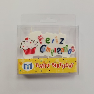 Bougies d'<span class=keywords><strong>anniversaire</strong></span> décoratives imprimées d'animaux peintes à la main personnalisées - Product Image 5