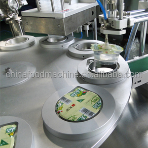 Máquina de llenado y sellado de tazas de agua de alta calidad, máquina de llenado de tazas de mantequilla para salsa de miel y yogur - Product Image 2