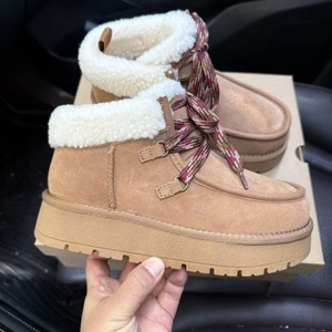 Botas de Nieve Antideslizantes de Diseño Original Premium para Verano, Otoño e Invierno, con Cordones, Parte Superior de Tela Elástica, Cálidas, Casuales para Exteriores, para Hombre y Mujer - Product Image 1
