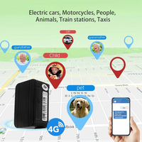 Daovay Traqueur étanche pour animaux de compagnie Dispositif Gps Type en temps réel Traqueur Gps pour animaux de compagnie Localisateur d'animaux Collier Traqueur Puce Pour Chiens Chats