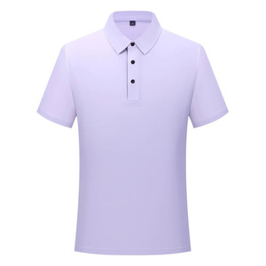 เสื้อโปโลแขนสั้นผู้ชาย สีพื้น ใยโพลีเอสเตอร์ สำหรับใส่ทุกวัน - Product Image 2