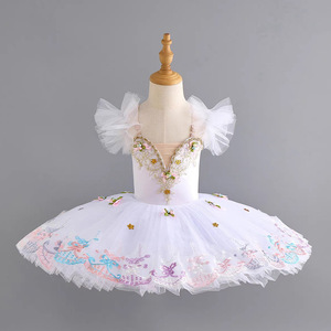 2025 nuevo vestido de baile de Ballet de actuación de princesa tutú profesional para niños Wind Swan Lake - Product Image 2