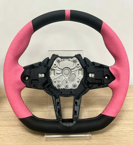 Volant personnalisable en couleur et matériau pour <span class=keywords><strong>BMW</strong></span> Série I3 I4 X3 X4 X5 X6 X7 <span class=keywords><strong>XM</strong></span> M2 M3 M4 M5 M8 M240i G20 G80 G82 G42 G29 F90 - Product Image 2