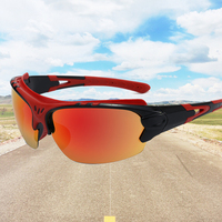 Fabricants populaires vente en gros nouveau extérieur UV400 unisexe équitation cyclisme lunettes moto vélo coupe-vent sport lunettes de soleil