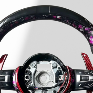 Volante Deportivo de Fibra de Carbono para BMW F30 E90 M3 M5 F36 F32 E92 E46 E87 F22 F34 F06 E39 F07, Plug and Play, LED, Superventas - Product Image 2
