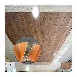 Halong <span class=keywords><strong>2022</strong></span> laminado respetuoso con el medio ambiente material del hogar diseño de luz PVC panel de techo moderno - Product Image 4