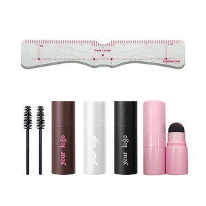 Nouveau kit de timbres pour pochoirs à sourcils imperméables avec poudre minérale comprenant de nouveaux pochoirs avec marque privée - Product Image 2