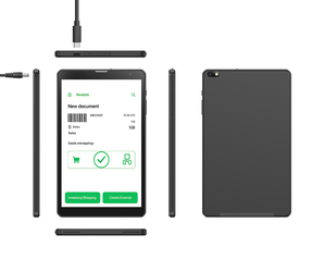 Terminal POS Android Personalizado de 8 Pulgadas, MT8768, 1280*800 IPS, Carga Tipo C, NFC Integrado, Pago sin Contacto en Movimiento - Product Image 4