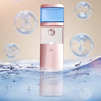 Vaporizador Facial Nano Iónico de Limpieza Profunda e Hidratación, Vaporizador de Agua para Poros de la Piel, Vaporizador Facial Nano Automático, Vaporizador Facial Nano a Batería para el Hogar