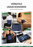 Ceinture de massage EVS EMS TENS pour le soutien abdominal avec 16 niveaux d'intensité pour le sport et la récupération – Produits de massage