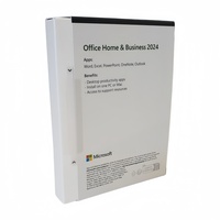 Office 2024 Hogar y Empresas para PC/MAC, Caja con Tarjeta de Licencia, Activación Global en Línea, Licencia 2024 HB, Tarjeta de Activación, Paquete Completo