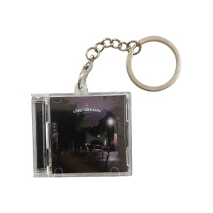 カスタマイズ アクリル NFC キーホルダー <span class=keywords><strong>CD</strong></span> レコードプレーヤー 星型 ミニミュージックギフト キーチェーン アクリル DIY ミニアルバム <span class=keywords><strong>CD</strong></span> キーホルダー - Product Image 5