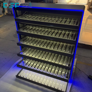 Vitrine de présentation de cigarettes et de tabac avec éclairage LED verrouillable sur mesure, fabriquée en usine au Vietnam, pour les magasins de tabac. - Product Image 3